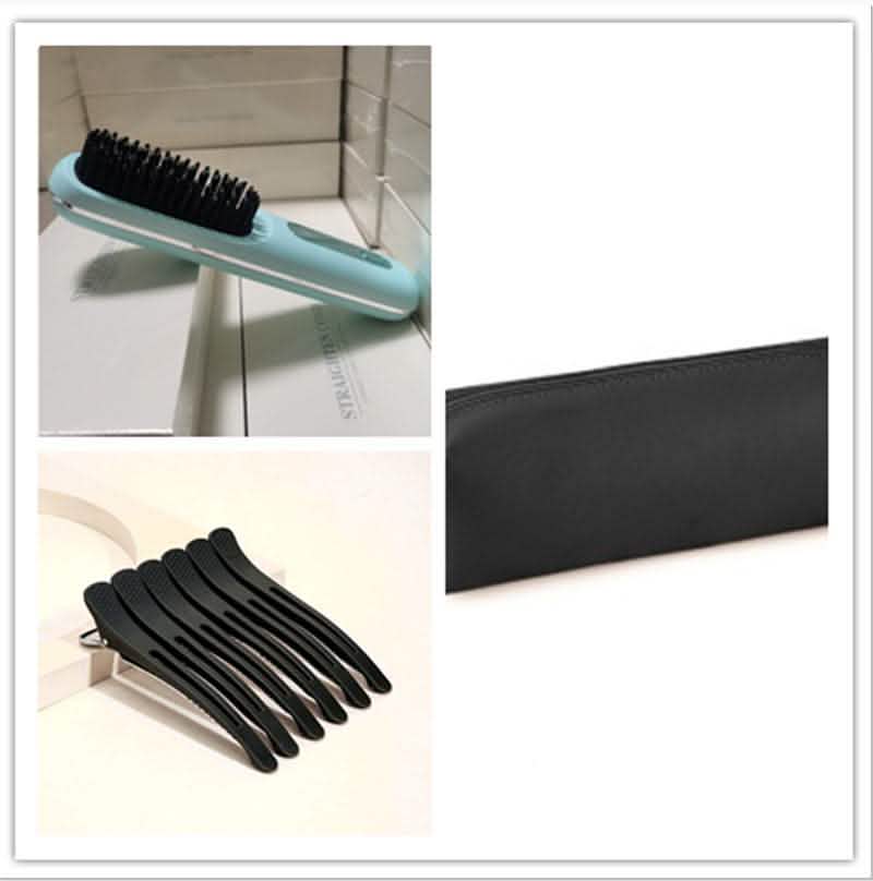 2-in-1 Wireless Hair Straightener - USB Charging Hot Curler - Vezir