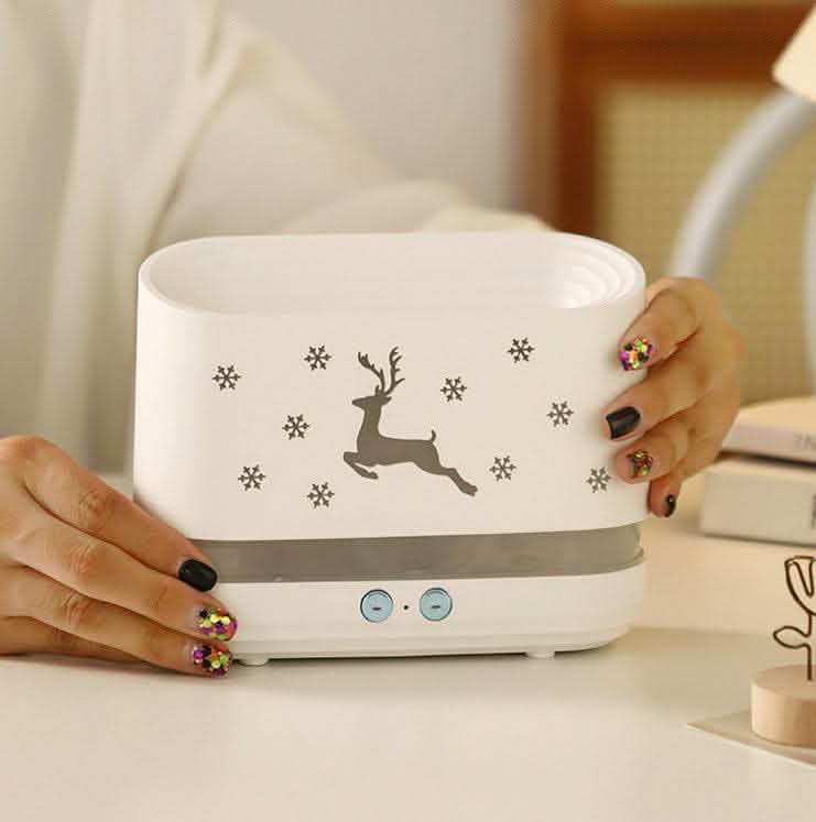 Elk Flame Humidifier - Christmas Home Decoration Diffuser - Vezir