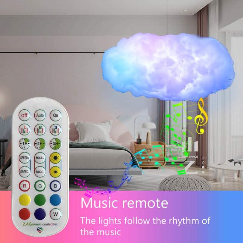 Smart USB Cloud Light - APP Control 3D RGBIC Lightning Bedroom - Vezir