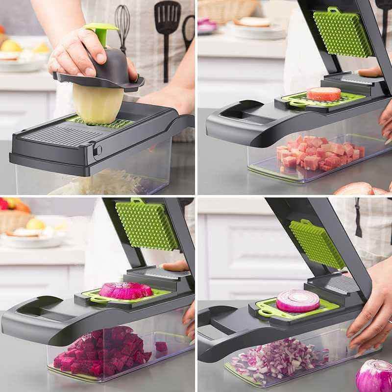 Vegetable Silk Cutter - Kitchen Julienne Slicer Gadget - Vezir