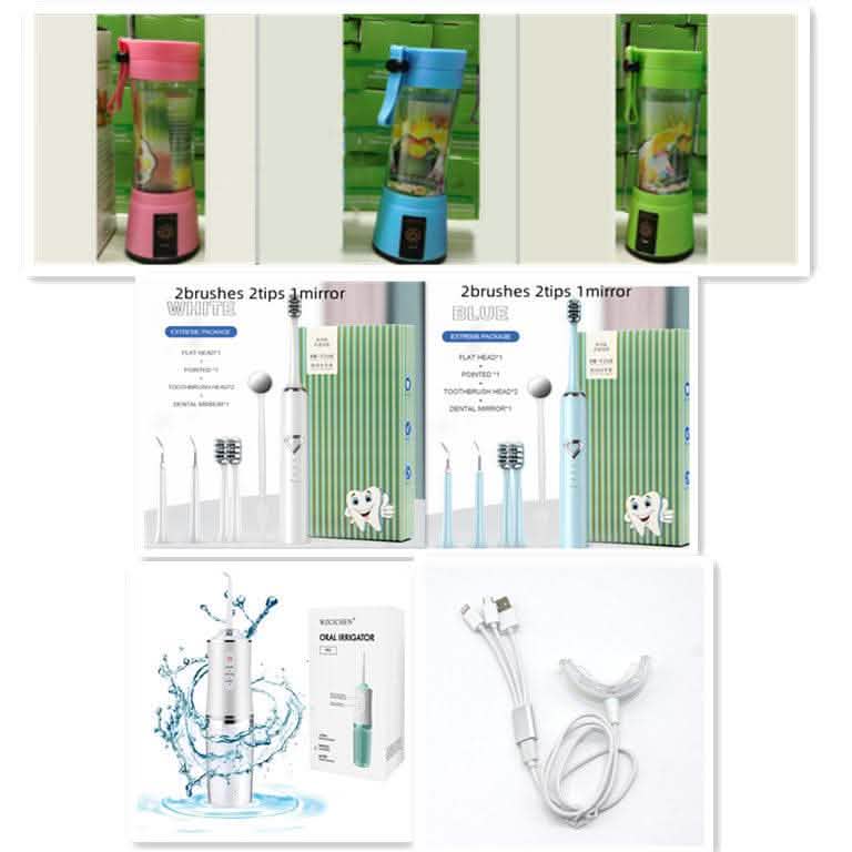 Portable USB Blender - Rechargeable Mini Kitchen Fruit Juicer - Vezir
