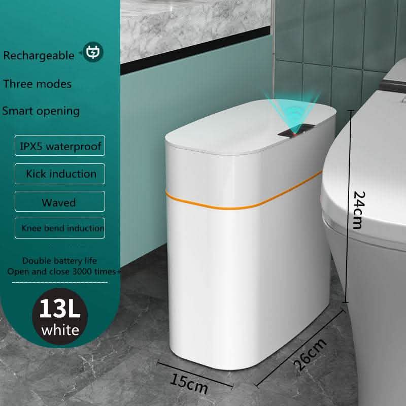 Smart Automatic Trash Can - Induction Lid Storage Box - Vezir