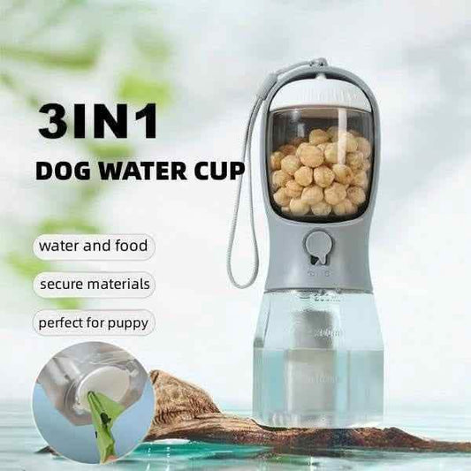Elite 3-in-1 Dog Water Cup - Multi-Functional Travel System - Vezir