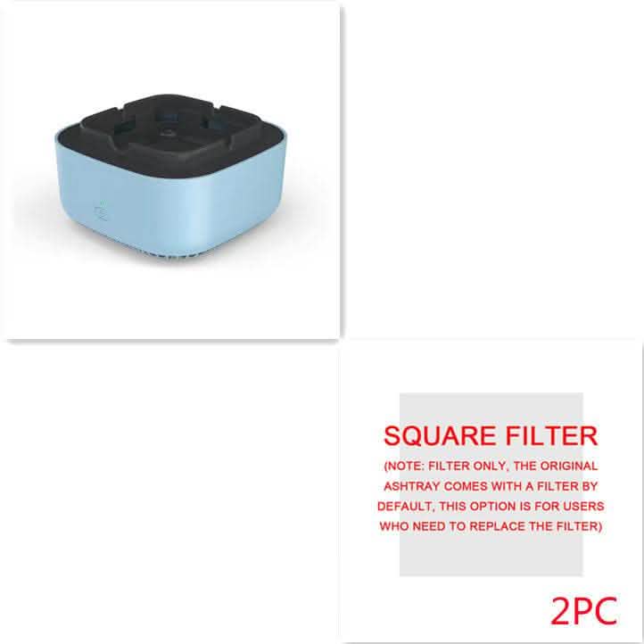Smart Air Purifying Ashtray - Smoke Removal & Anion Technology - Vezir