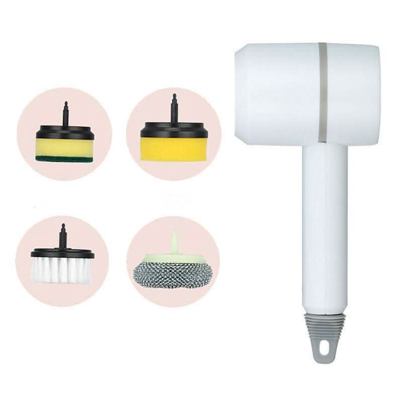 Electric Dishwashing Brush - Wireless USB Rechargeable Cleaner - Vezir