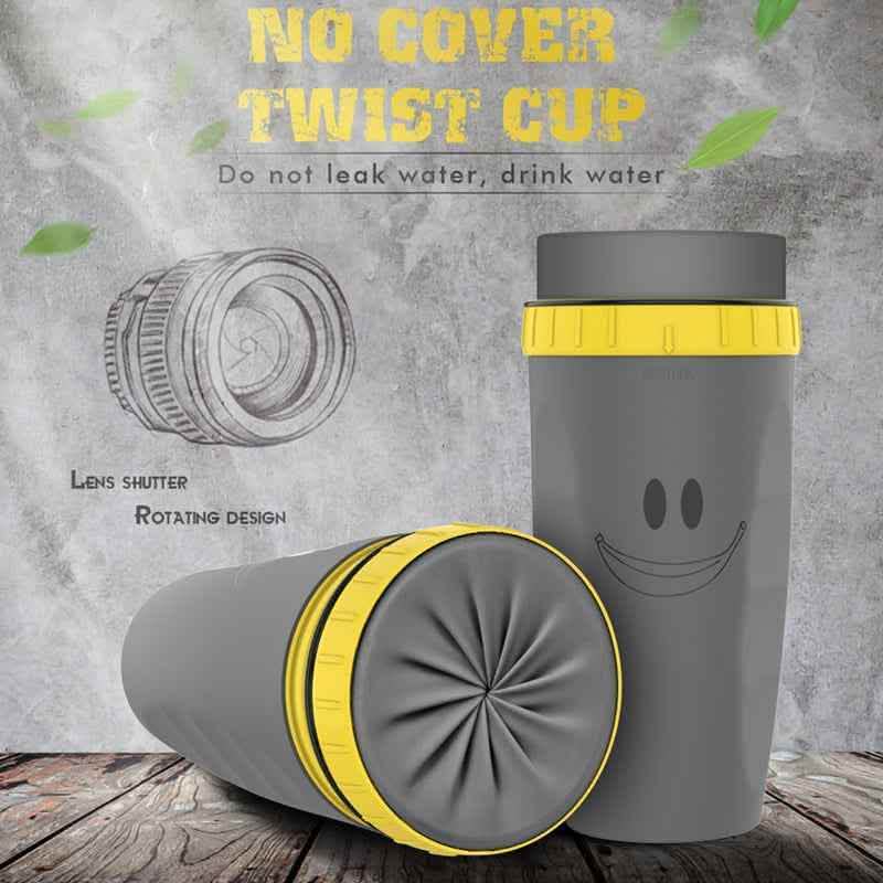 Twist Cup Travel Tumbler - Double Insulation Water Bottle - Vezir