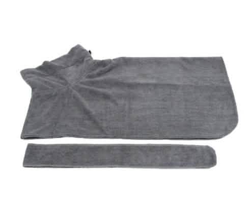 Absorbent Pet Bathrobe - Microfiber Waist-Wrapped Dog Towel - Vezir