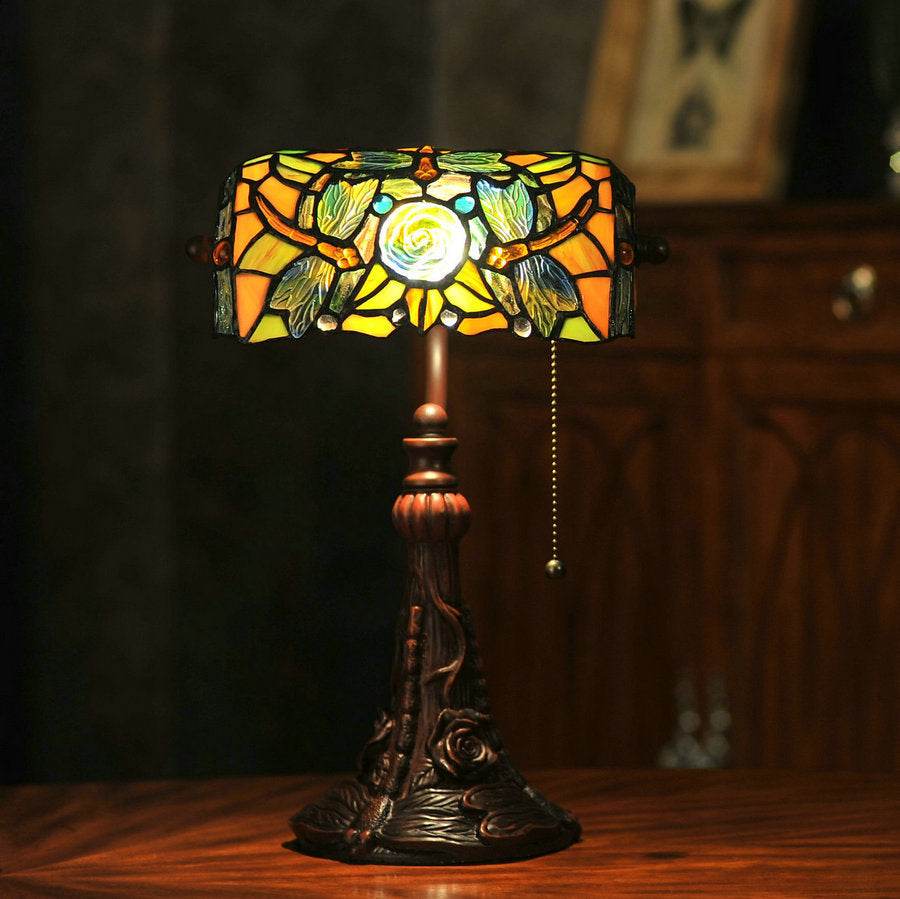 10-inch Tiffany Table Lamp - Study Room Art Decoration - Vezir