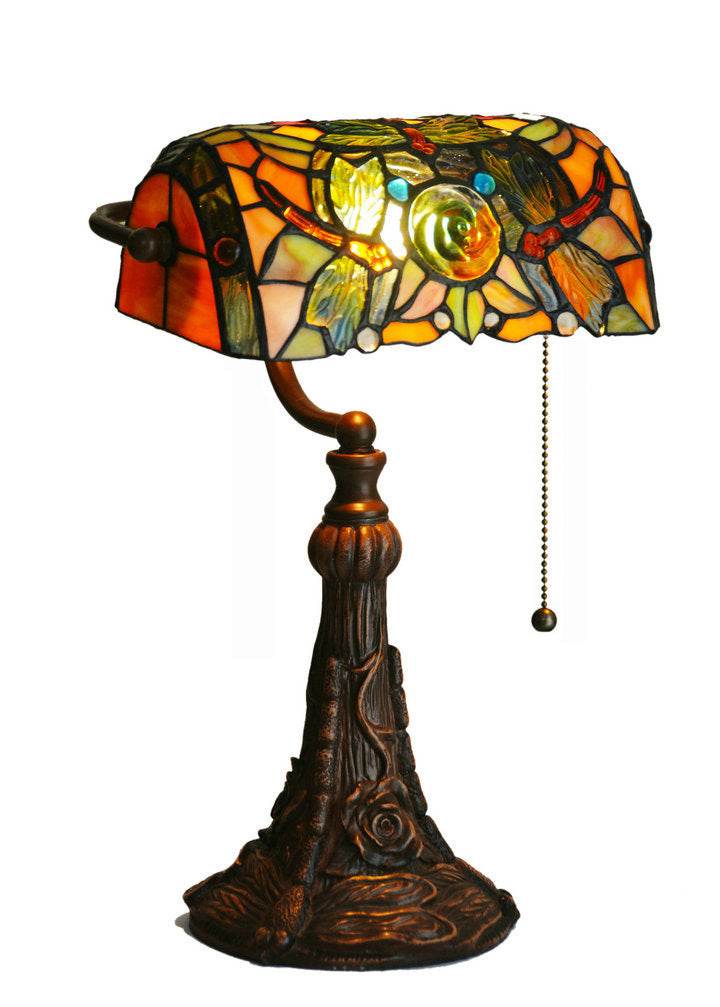 10-inch Tiffany Table Lamp - Study Room Art Decoration - Vezir