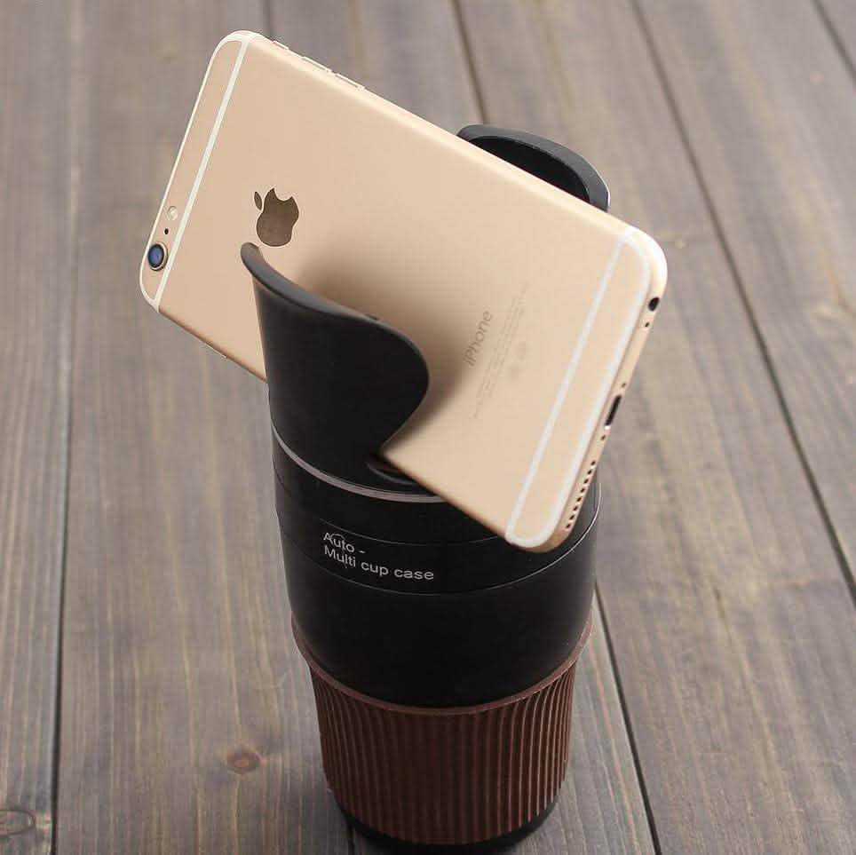 Car Cup Holders - ABS Rubber Door Mount Drink Stand - Vezir