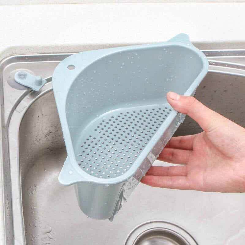 Kitchen Sink Triangle Storage Rack - Multi-Purpose Organizer - Vezir