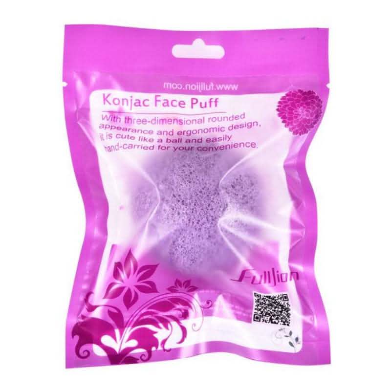 Konjac Face Sponge - Natural Facial Cleansing Exfoliator - Vezir