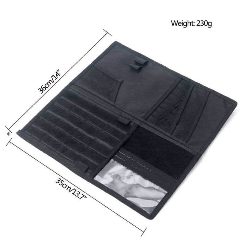 Car Sun Visor Organizer - 1000D Nylon Storage Panel - Vezir