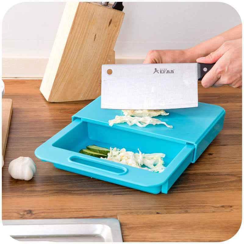 Multi-Function Cutting Board - Sink Drain Basket Kitchen Tool - Vezir