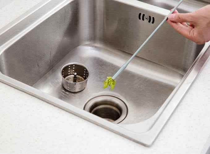 60CM Drain Clog Remover - Spring Pipe Dredging Tool - Vezir