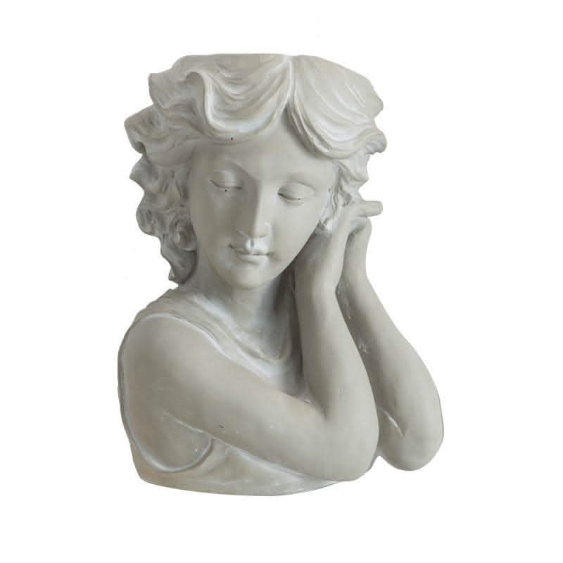 Garden Portrait Statue - Flower Decoration Art Ornament - Vezir