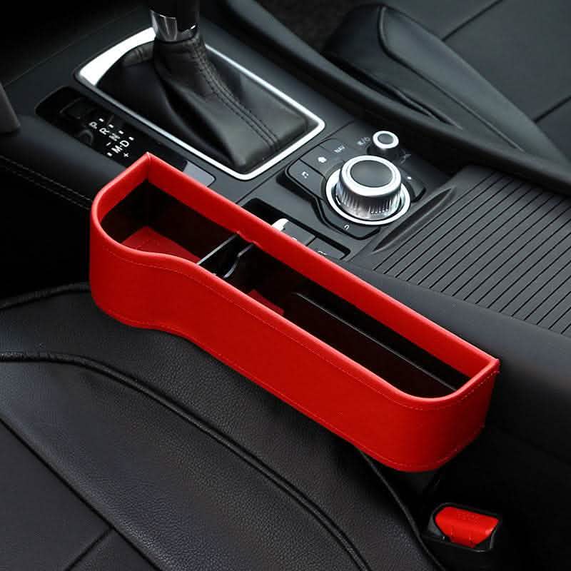 Car Storage Box - Leather Plastic Organizer Container - Vezir