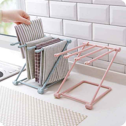 Foldable Dishcloth Shelf - Kitchen Organizer Gadget - Vezir