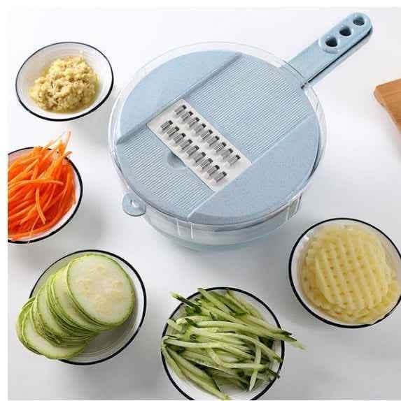 Elite 8-in-1 Mandoline Slicer - Professional Culinary System - Vezir