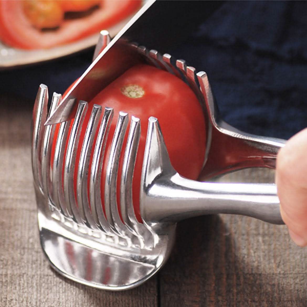 Lemon Slicer Tool - Premium Citrus Cutting Kitchen Gadget - Vezir