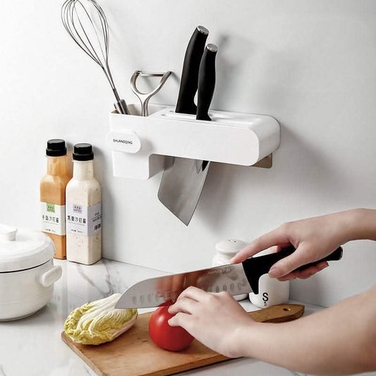 Kitchen Knife Rack - Magnetic Knife Storage Organizer - Vezir