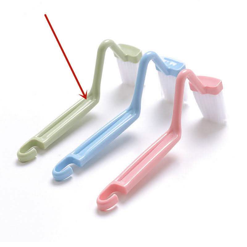 Curved Toilet Brush - Long Handle Gap Cleaning Tool - Vezir