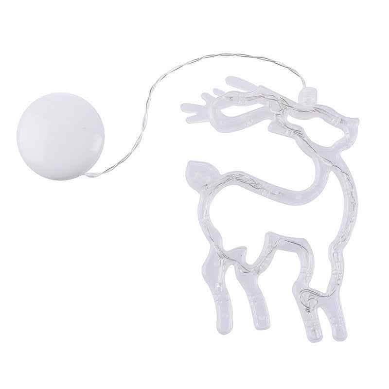 Christmas LED Suction Cup Lights - Holiday Window Decorations - Vezir