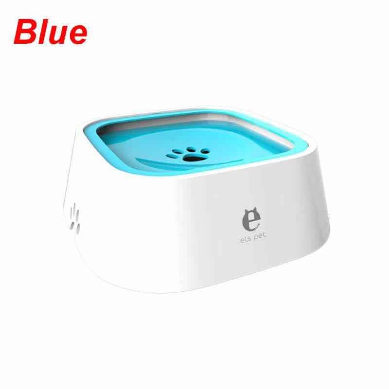 Splash-Proof Floating Dog Bowl - 1.5L Portable Pet Feeder - Vezir