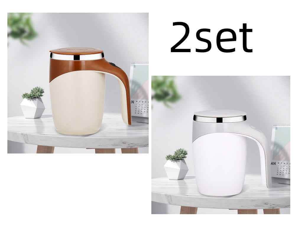 Rechargeable Automatic Stirring Cup - Electric Coffee Mug - Vezir