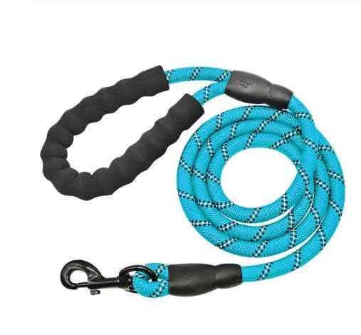 Reflective Dog Leash - Nylon Pet Training Rope for All Sizes - Vezir