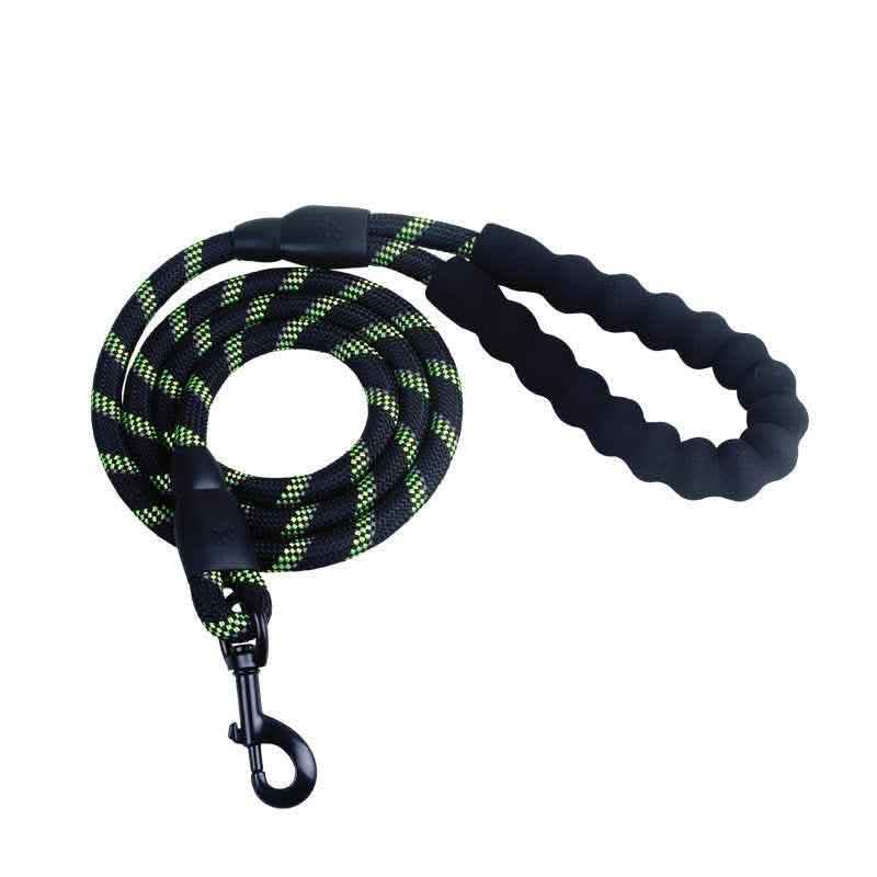 Reflective Dog Leash - Nylon Pet Training Rope for All Sizes - Vezir