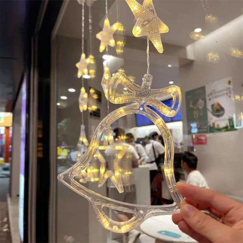 Elite Christmas LED Star Window Lights - 3-Piece Suction Set - Vezir