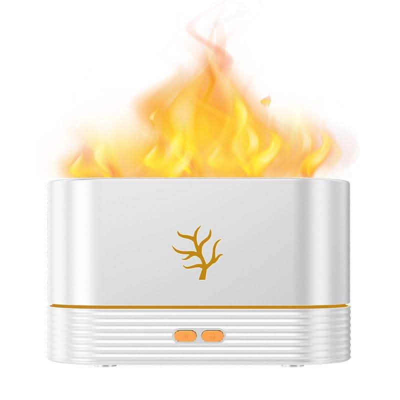 Flame Aroma Diffuser - Ultrasonic Mist Maker LED Lamp - Vezir
