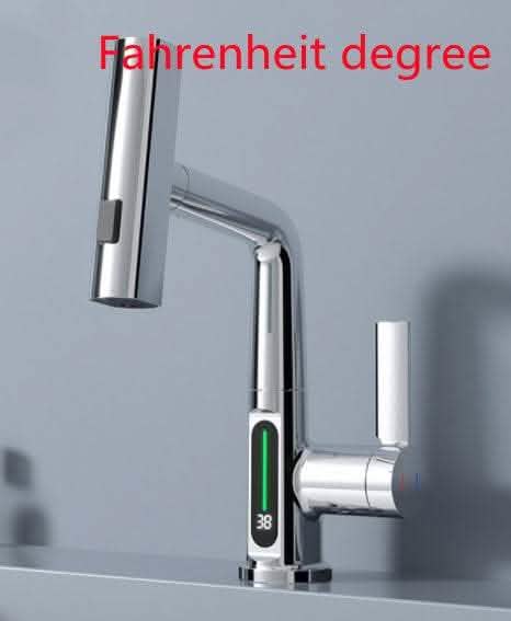 Smart Digital Display Faucet - Temperature Control Basin Tap - Vezir