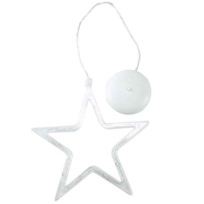 Christmas LED Suction Cup Lights - Holiday Window Decorations - Vezir