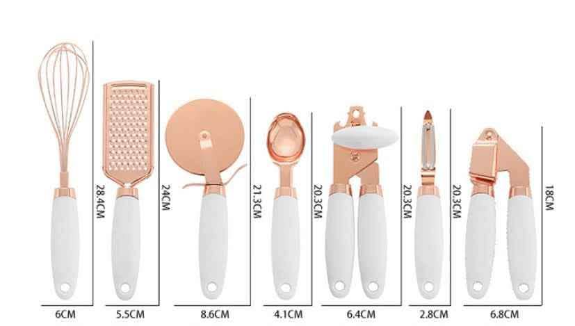 Copper Plated Kitchen Peeler Set - Premium Household Gadgets - Vezir