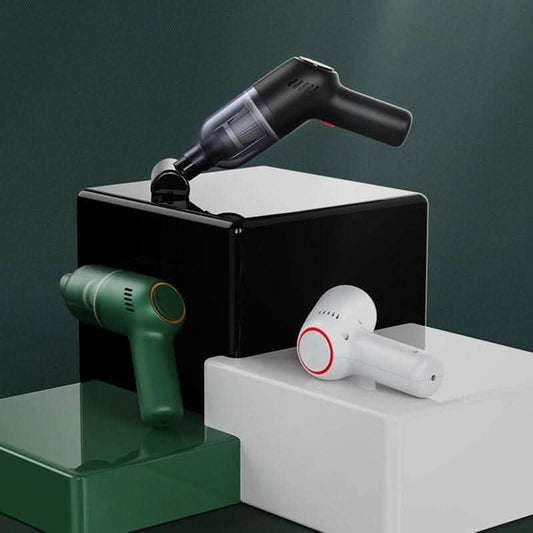 Mini Fashion Car Vacuum - High-Power Portable Cleaner - Vezir