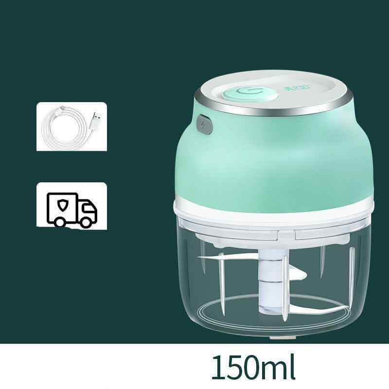 Electric Mini Food Chopper - Portable Garlic Vegetable Grinder - Vezir