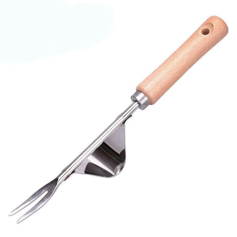 Stainless Steel Root Tool - Gardening Puller Weeding Fork - Vezir