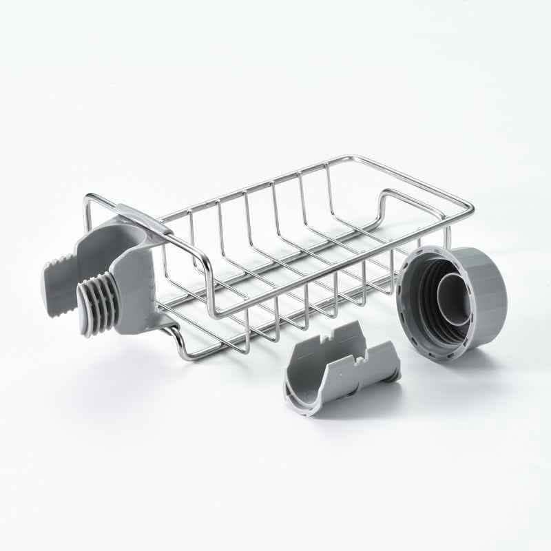 Adjustable Sink Drain Rack - Sponge Storage Organizer - Vezir