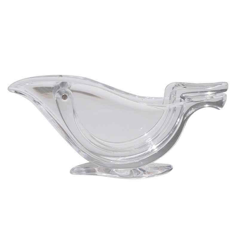 Acrylic Bird Shape Lemon Juicer - Elegant Manual Squeezer - Vezir