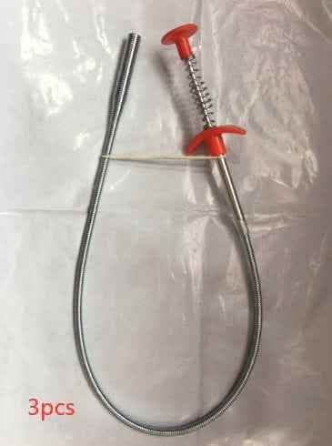 60CM Drain Clog Remover - Spring Pipe Dredging Tool - Vezir