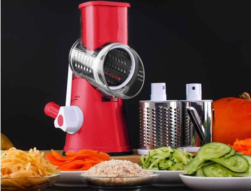 Round Mandoline Slicer - Vegetable Cutter Julienne Grater - Vezir