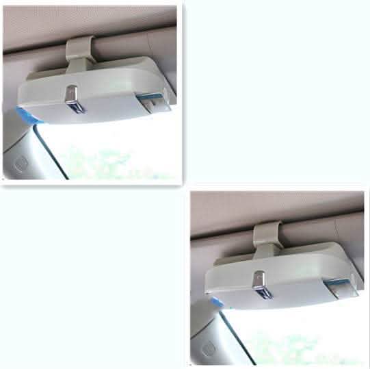 Car Glasses Case - Sun Visor Clip Holder Organizer - Vezir