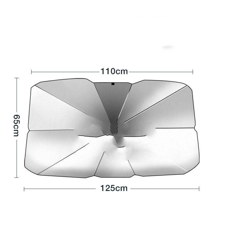Car Sun Visor - Heat-Insulating Front Windshield Shade - Vezir