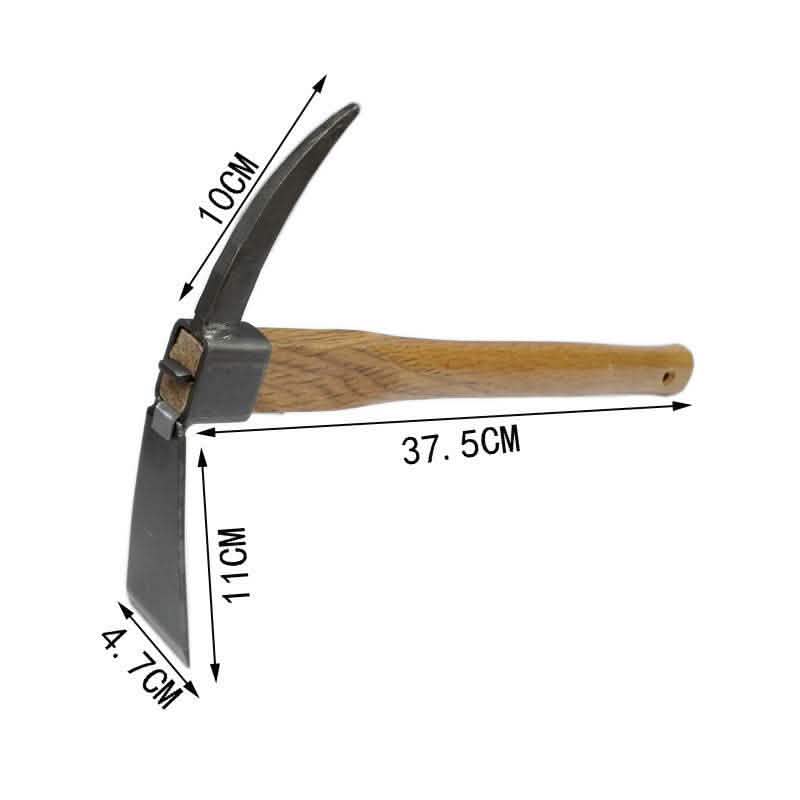 Carbon Steel Garden Tool - Short Wooden Handle Hand Tool - Vezir