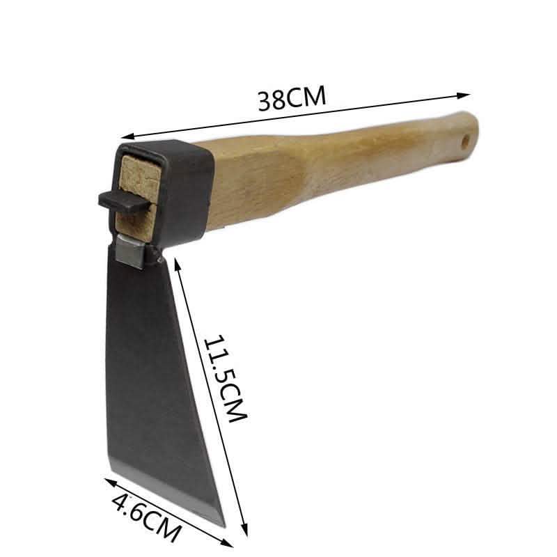 Carbon Steel Garden Tool - Short Wooden Handle Hand Tool - Vezir
