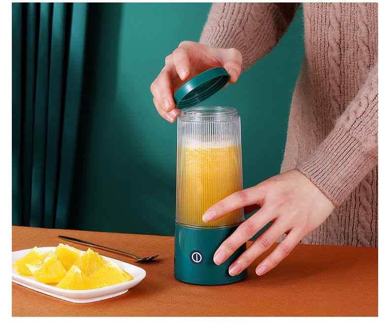 Portable Juicer Cup - Rechargeable Fruit Juice Machine - Vezir