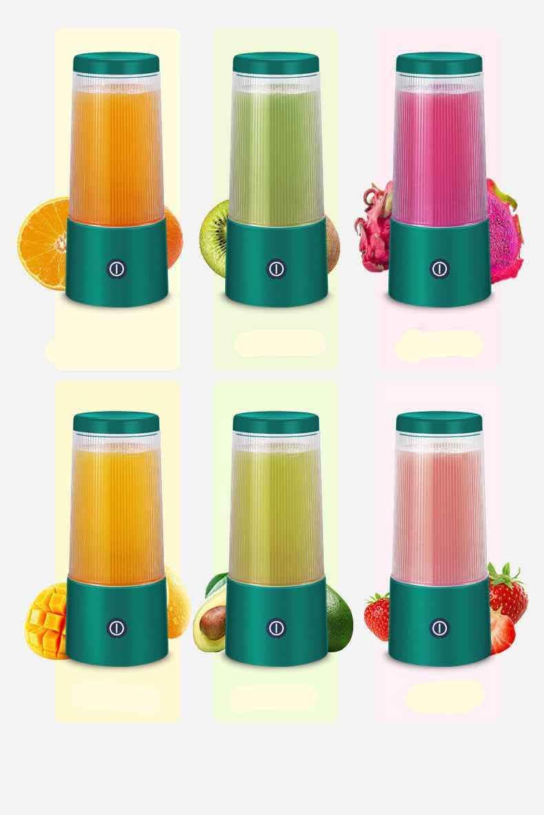 Portable Juicer Cup - Rechargeable Fruit Juice Machine - Vezir