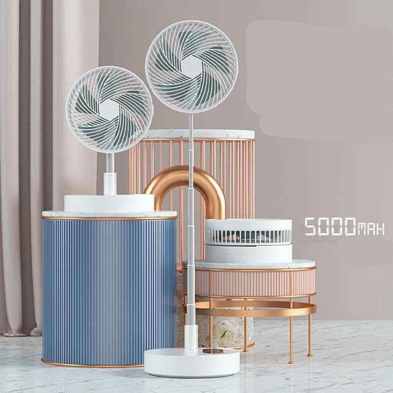 USB Charging Portable Fan - Retractable Mini Cooling Device - Vezir